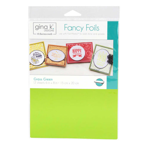 Gina K Designs Fancy Foil Sheets (available in 14 colours)